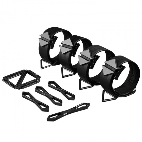 Набір для зв'язування LOCKINK Hogtie Set - Black Набір для зв'язування LOCKINK Hogtie Set - Black