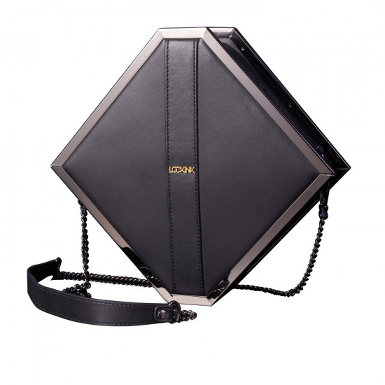 Сумка LOCKINK Mysterious Square Kink Bag - Black Сумка LOCKINK Mysterious Square Kink Bag - Black