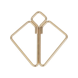 Затискачі для сосків з важкою підвіскою LOCKINK Nipple Clamps with Heavy Pendant - Golden