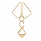 Затискачі для сосків з важкою підвіскою LOCKINK Nipple Clamps with Heavy Pendant - Golden Затискачі для сосків з важкою підвіскою LOCKINK Nipple Clamps with Heavy Pendant - Golden