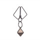 Затискачі для сосків з важкою підвіскою LOCKINK Nipple Clamps with Heavy Pendant - Grey Затискачі для сосків з важкою підвіскою LOCKINK Nipple Clamps with Heavy Pendant - Grey