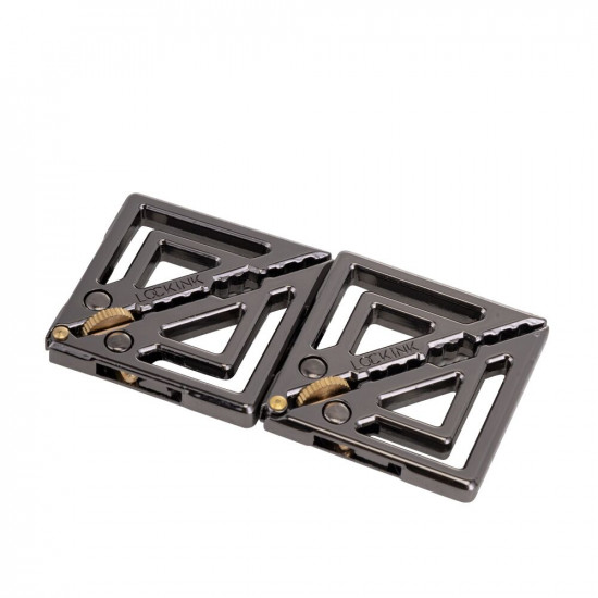 Затискачі для сосків з важкою підвіскою LOCKINK Adjustable Nipple Clamps with Heavy Pendant - Grey Затискачі для сосків з важкою підвіскою LOCKINK Adjustable Nipple Clamps with Heavy Pendant - Grey