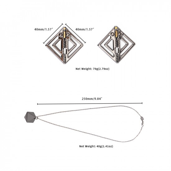 Затискачі для сосків з важкою підвіскою LOCKINK Adjustable Nipple Clamps with Heavy Pendant - Grey Затискачі для сосків з важкою підвіскою LOCKINK Adjustable Nipple Clamps with Heavy Pendant - Grey