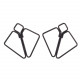 Затискачі для сосків LOCKINK Nipple Clamps - Grey Затискачі для сосків LOCKINK Nipple Clamps - Grey