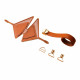 Маска на очі LOCKINK Vixen Blindfold Brown Set Маска на очі LOCKINK Vixen Blindfold Brown Set