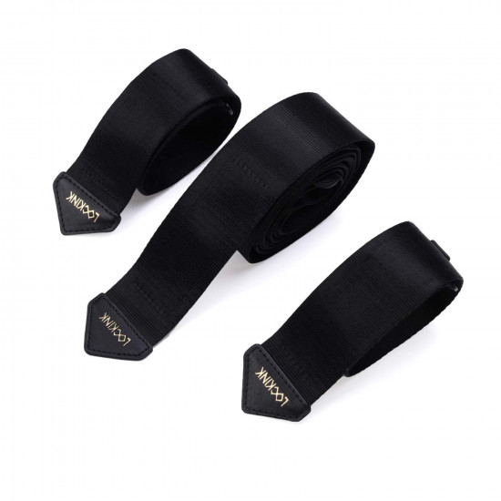 Фіксатори рук і ніг для ліжка LOCKINK BDSM Adjustable Bed Restraint Kit Фіксатори рук і ніг для ліжка LOCKINK BDSM Adjustable Bed Restraint Kit