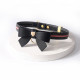 Повідець LOCKINK SEVANDA Love Heart Butterfly Leather Collar Set - Black Повідець LOCKINK SEVANDA Love Heart Butterfly Leather Collar Set - Black