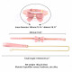 Повідець LOCKINK SEVANDA Love Heart Butterfly Leather Collar Set - Pink Повідець LOCKINK SEVANDA Love Heart Butterfly Leather Collar Set - Pink