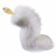 Металева анальна пробка Лисячий хвіст LOCKINK SEVANDA White Fox-Tail Anal Pear-shape Plug Металева анальна пробка Лисячий хвіст LOCKINK SEVANDA White Fox-Tail Anal Pear-shape Plug