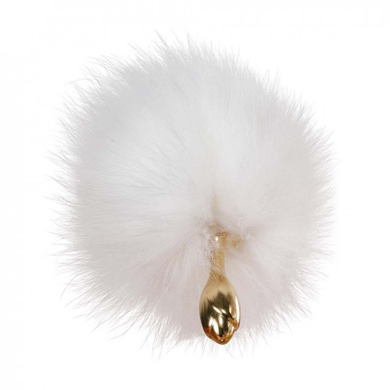 Металева анальна пробка Лисячий хвіст LOCKINK SEVANDA White Fox-Tail Anal Rose-shape Plug Металева анальна пробка Лисячий хвіст LOCKINK SEVANDA White Fox-Tail Anal Rose-shape Plug