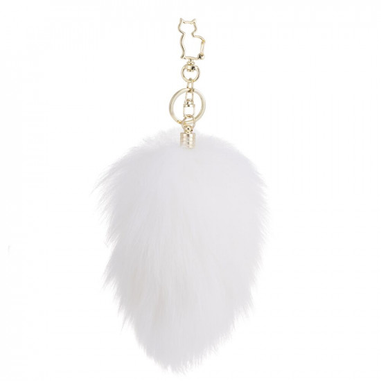 Металева анальна пробка Кролячий хвост LOCKINK SEVANDA White Bunny-Tail Anal Pear-shape Plug Металева анальна пробка Кролячий хвост LOCKINK SEVANDA White Bunny-Tail Anal Pear-shape Plug