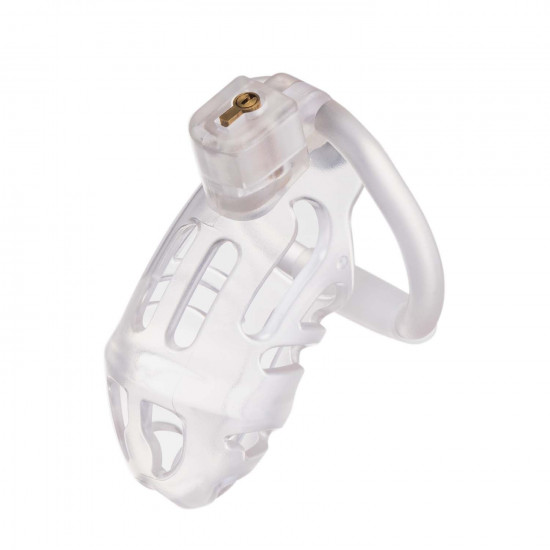 Клітка для пеніса LOCKINK SEVANDA Plastic Penis Chastity Cage - Transparent Клітка для пеніса LOCKINK SEVANDA Plastic Penis Chastity Cage - Transparent