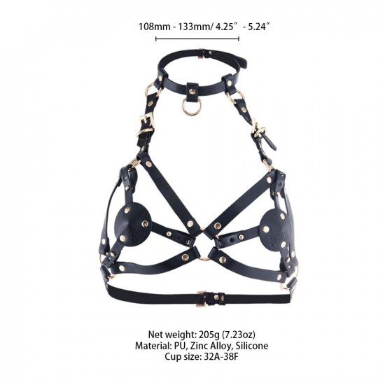 Портупея на груди LOCKINK SEVANDA Queen Chest Harness with Removable Bra Портупея на груди LOCKINK SEVANDA Queen Chest Harness with Removable Bra