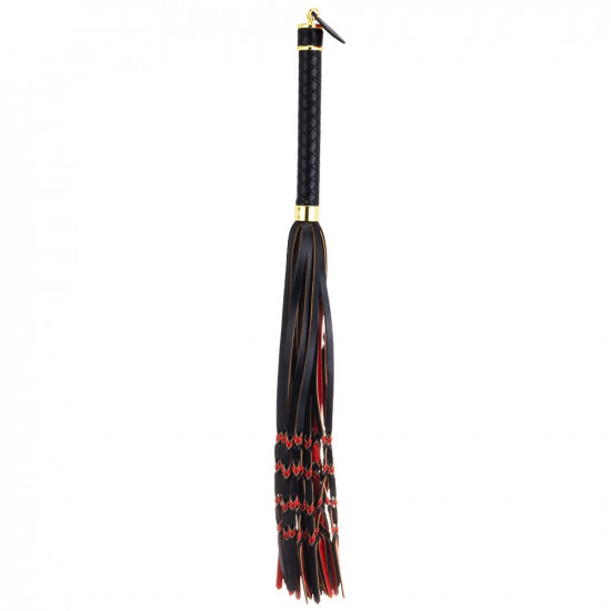 Флогер LOCKINK SEVANDA Red & Black Braided Tail Flogger Флогер LOCKINK SEVANDA Red & Black Braided Tail Flogger