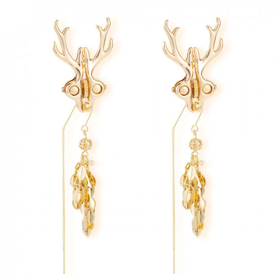 Затискачі для сосків LOCKINK SEVANDA Stag Adjustable Nipple Clamps Set Затискачі для сосків LOCKINK SEVANDA Stag Adjustable Nipple Clamps Set