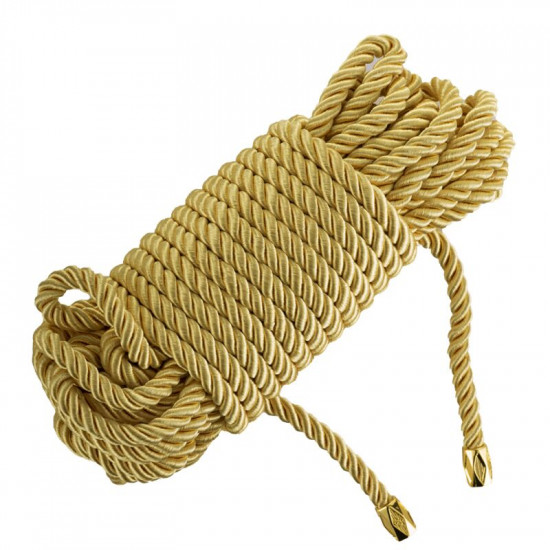 Мотузка для шибарі LOCKINK SEVANDA Shibari Pratice Rope Golden, 8 метрів Мотузка для шибарі LOCKINK SEVANDA Shibari Pratice Rope Golden, 8 метрів