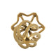 Анальна пробка LOCKINK SEVANDA Hollow Spiral Golden Metal Anal Plug - S size Анальна пробка LOCKINK SEVANDA Hollow Spiral Golden Metal Anal Plug - S size