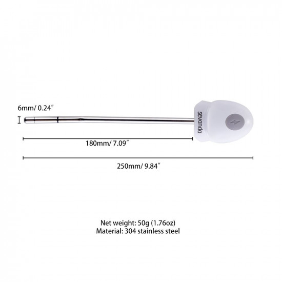 Уретральний зонд LOCKINK SEVANDA Vibrating & E-stim Metal Urethral Sounding - White Уретральний зонд LOCKINK SEVANDA Vibrating & E-stim Metal Urethral Sounding - White