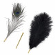 Лоскітка LOCKINK SEVANDA Natural Peacock Flirting Feather Tickler, перо павича Лоскітка LOCKINK SEVANDA Natural Peacock Flirting Feather Tickler, перо павича
