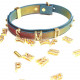Нашийник LOCKINK Multi-color DIY Alphabet Collar Нашийник LOCKINK Multi-color DIY Alphabet Collar