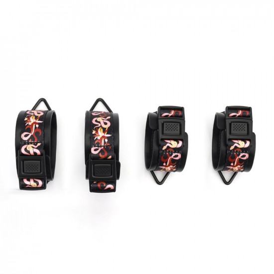 БДСМ-набір LOCKINK The Flowering Serpent - Bondage Set, 7 шт. БДСМ-набір LOCKINK The Flowering Serpent - Bondage Set, 7 шт.