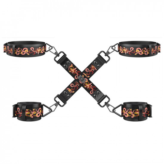 БДСМ-набір LOCKINK The Flowering Serpent - Bondage Set, 12 шт. БДСМ-набір LOCKINK The Flowering Serpent - Bondage Set, 12 шт.