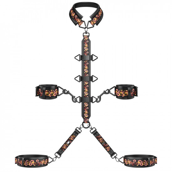 БДСМ-набір LOCKINK The Flowering Serpent - Bondage Set, 12 шт. БДСМ-набір LOCKINK The Flowering Serpent - Bondage Set, 12 шт.