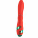 Вібратор-кролик з флогером LOCKINK SEVANDA Whip Vibrating Massage Wand - Red & Green Вібратор-кролик з флогером LOCKINK SEVANDA Whip Vibrating Massage Wand - Red & Green
