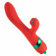 Вібратор-кролик з флогером LOCKINK SEVANDA Whip Vibrating Massage Wand - Red & Green Вібратор-кролик з флогером LOCKINK SEVANDA Whip Vibrating Massage Wand - Red & Green