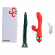 Вібратор-кролик з флогером LOCKINK SEVANDA Whip Vibrating Massage Wand - Red & Green Вібратор-кролик з флогером LOCKINK SEVANDA Whip Vibrating Massage Wand - Red & Green