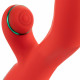 Вібратор-кролик з флогером LOCKINK SEVANDA Whip Vibrating Massage Wand - Red & Green Вібратор-кролик з флогером LOCKINK SEVANDA Whip Vibrating Massage Wand - Red & Green