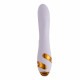 Вібратор-кролик з флогером LOCKINK SEVANDA Whip Vibrating Massage Wand - White & Golden Вібратор-кролик з флогером LOCKINK SEVANDA Whip Vibrating Massage Wand - White & Golden