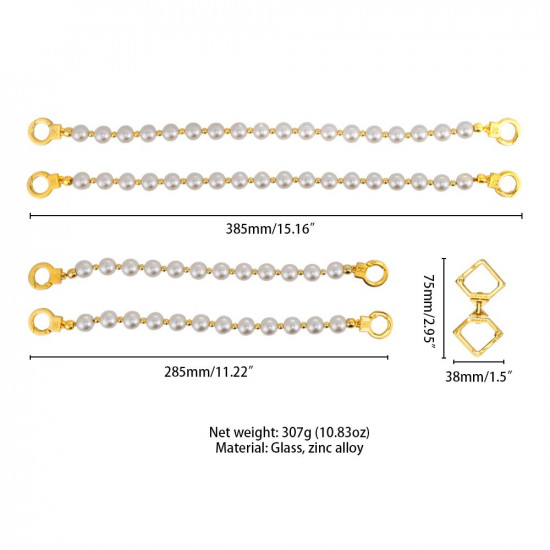 Перлинний нашийник з повідцем та наручниками LOCKINK Pearl Bondage & Restraint Set Перлинний нашийник з повідцем та наручниками LOCKINK Pearl Bondage & Restraint Set