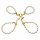 Перлинні наручники та поножі LOCKINK Pearl Bondage & Restraint Set Перлинні наручники та поножі LOCKINK Pearl Bondage & Restraint Set