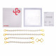 Перлинні наручники та поножі LOCKINK Pearl Bondage & Restraint Set Перлинні наручники та поножі LOCKINK Pearl Bondage & Restraint Set