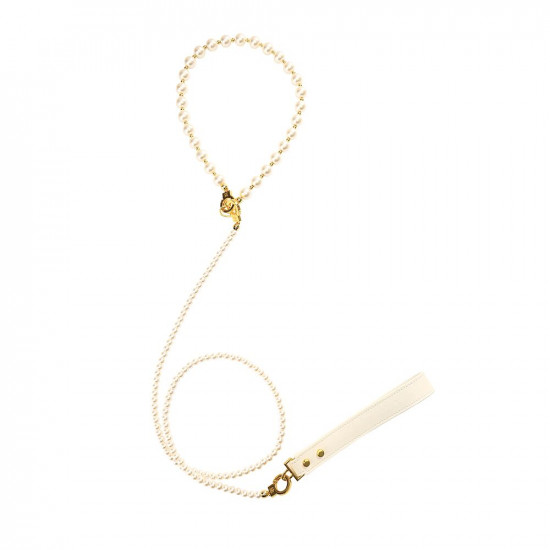 Перлинний нашийник з повідцем LOCKINK Pearl Collar & Leash Set Перлинний нашийник з повідцем LOCKINK Pearl Collar & Leash Set