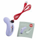 Накладний вібратор Fun Factory LAYA III soft violet, ефект постукування пальцем Накладний вібратор Fun Factory LAYA III soft violet, ефект постукування пальцем