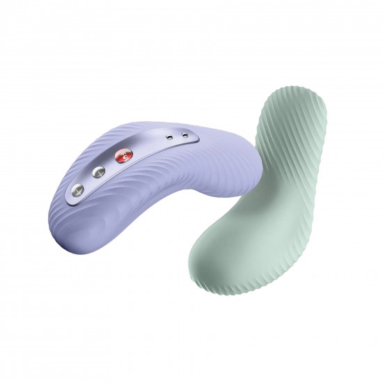 Накладний вібратор Fun Factory LAYA III soft violet, ефект постукування пальцем Накладний вібратор Fun Factory LAYA III soft violet, ефект постукування пальцем