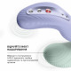 Накладний вібратор Fun Factory LAYA III soft violet, ефект постукування пальцем Накладний вібратор Fun Factory LAYA III soft violet, ефект постукування пальцем