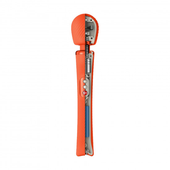 Вібромасажер Fun Factory VIM Vibrating Wand sunrise orange, суперпотужний та легкий, до 6 годин роботи Вібромасажер Fun Factory VIM Vibrating Wand sunrise orange, суперпотужний та легкий, до 6 годин роботи