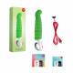 Вібратор точки G Fun Factory PATCHY PAUL fresh green, гнучкий, 12 режимів Вібратор точки G Fun Factory PATCHY PAUL fresh green, гнучкий, 12 режимів