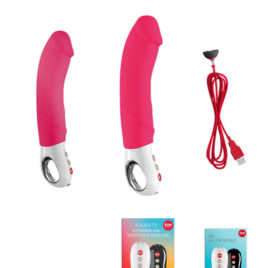 Вібратор для точки G Fun Factory BIG BOSS pink, дуже потужний, 23,5 см Вібратор для точки G Fun Factory BIG BOSS pink, дуже потужний, 23,5 см
