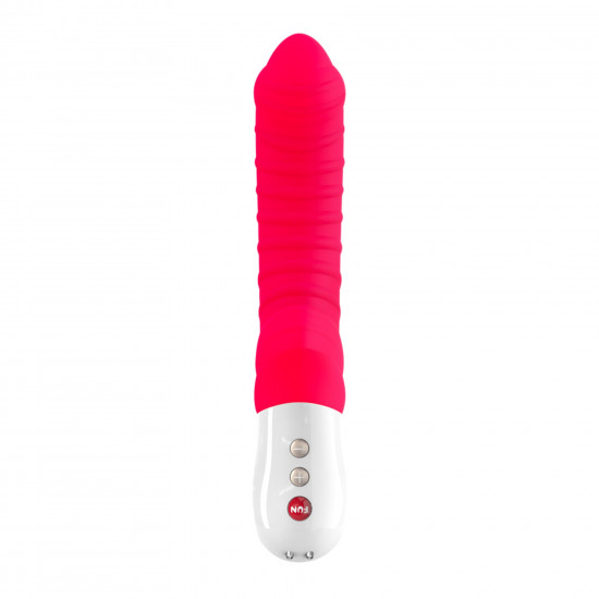 Вібратор для точки G Fun Factory TIGER india red, ребристий, підходить для анальної стимуляції Вібратор для точки G Fun Factory TIGER india red, ребристий, підходить для анальної стимуляції