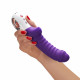 Вібратор для точки G Fun Factory TIGER violet, ребристий, підходить для анальної стимуляції Вібратор для точки G Fun Factory TIGER violet, ребристий, підходить для анальної стимуляції
