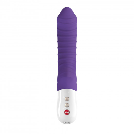 Вібратор для точки G Fun Factory TIGER violet, ребристий, підходить для анальної стимуляції Вібратор для точки G Fun Factory TIGER violet, ребристий, підходить для анальної стимуляції