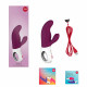 Вібратор-кролик Fun Factory MISS BI grape/white, 2 незалежні мотори, діаметр 4,2 см Вібратор-кролик Fun Factory MISS BI grape/white, 2 незалежні мотори, діаметр 4,2 см