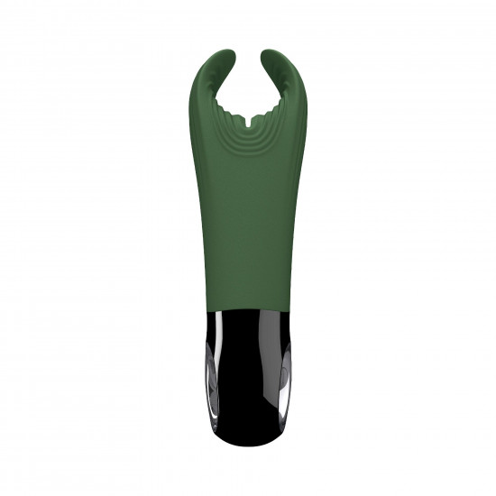 Вібратор для пеніса Fun Factory MANTA moss green/black, підходить для парних ігор Вібратор для пеніса Fun Factory MANTA moss green/black, підходить для парних ігор