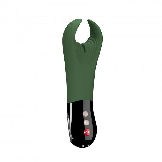 Вібратор для пеніса Fun Factory MANTA moss green/black, підходить для парних ігор Вібратор для пеніса Fun Factory MANTA moss green/black, підходить для парних ігор