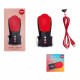 Мастурбатор для головки пеніса Fun Factory COBRA LIBRE II black/red, 2 мотори, гра без рук Мастурбатор для головки пеніса Fun Factory COBRA LIBRE II black/red, 2 мотори, гра без рук