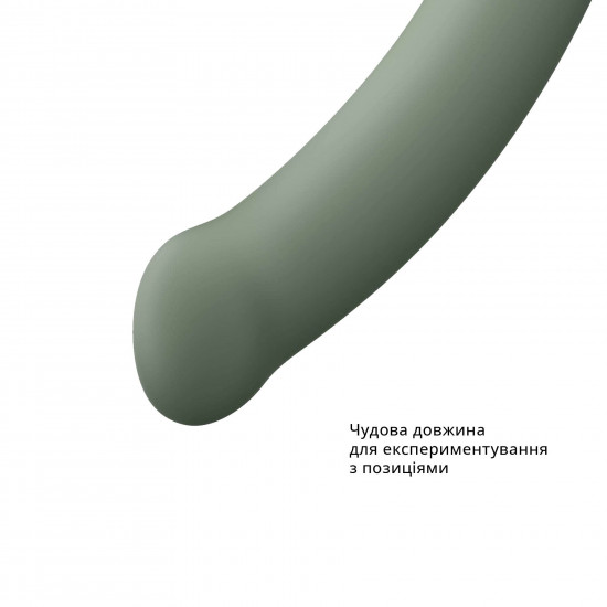 Фалоімітатор Fun Factory MAGNUM, оливковий, дуже гнучкий, довжина 18,3 см, діаметр 3,7 см Фалоімітатор Fun Factory MAGNUM, оливковий, дуже гнучкий, довжина 18,3 см, діаметр 3,7 см
